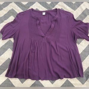 Purple blouse